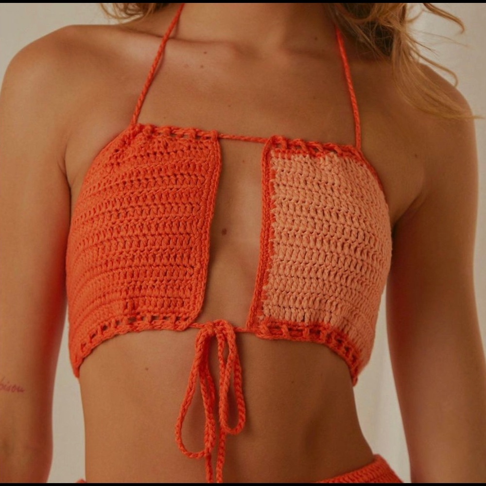 Pepper Mayo Crochet Top